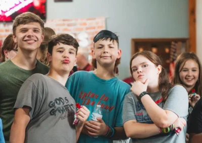 Youth attending God’s Graffiti Youth Conference in Sparta, TN